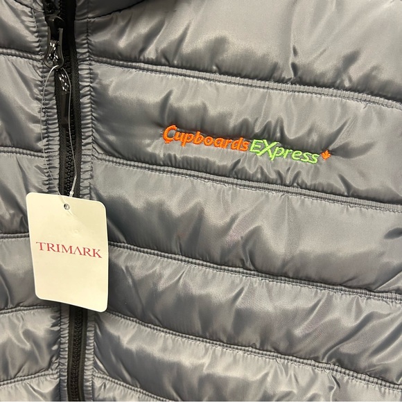 Trimark Men dark grey insulated puffer vest ,size L - Picture 5 of 9